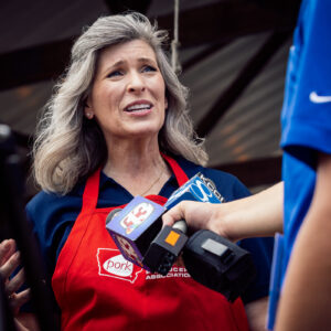 Joni Ernst taking questions