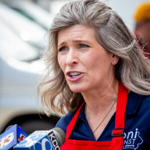 Joni Ernst taking questions